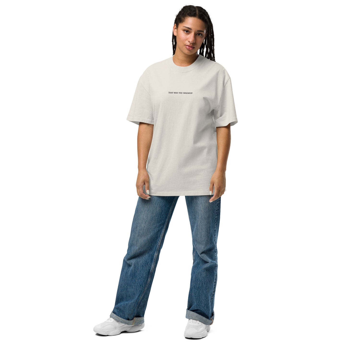 Oversized faded Warmup